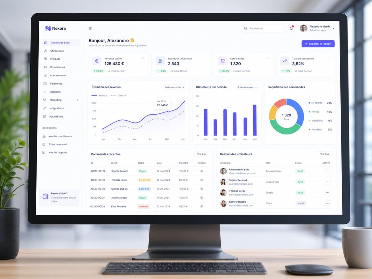 back-office application